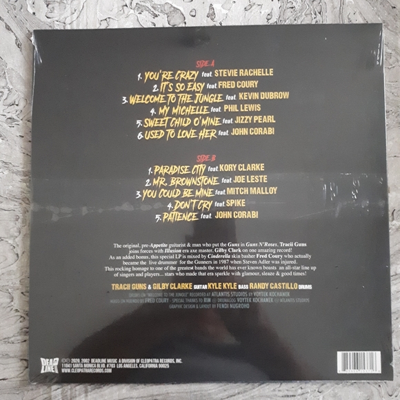 A Tribute To Guns N' Roses Limited Edition Red Vinyl - Picture 4 of 5